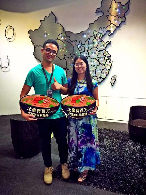 十秒到米線加盟  簽約鄭州市地區代理